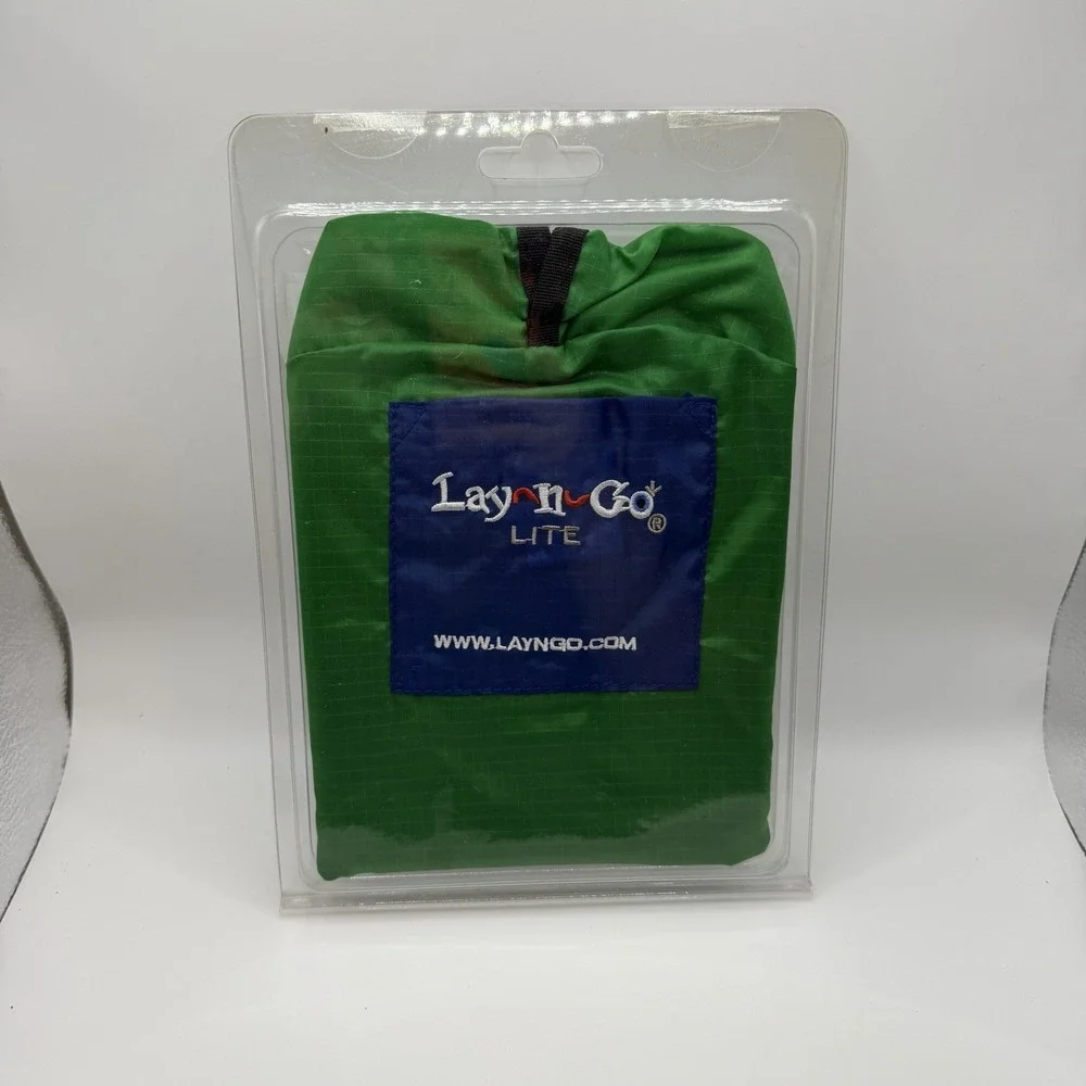 Lay-N-Go‎ Lite Blue Toy Bag 18 Inch Activity Mat Carryall Storage Reversible New